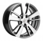 Легковой диск Khomen Wheels KHW1704 7x17 5x114,3 ET38 67,1 Gray-FP