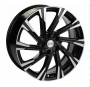 Легковой диск Khomen Wheels KHW1901 7,5x19 5x108 ET46 63,4 Black-FP